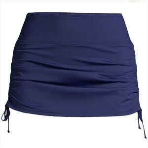 Lands’End Women's Tummy Control Adjustable Swim Skirt Swim Bottom NWOT